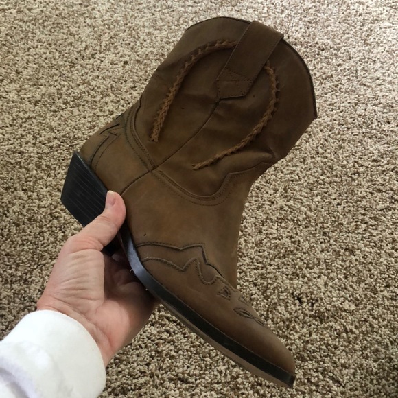 Myer Shoes Vintage Jubilee By Mayer Light Brown Western Cowgirl